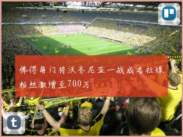 佛得角门将沃齐尼亚一战成名社媒粉丝激增至700万